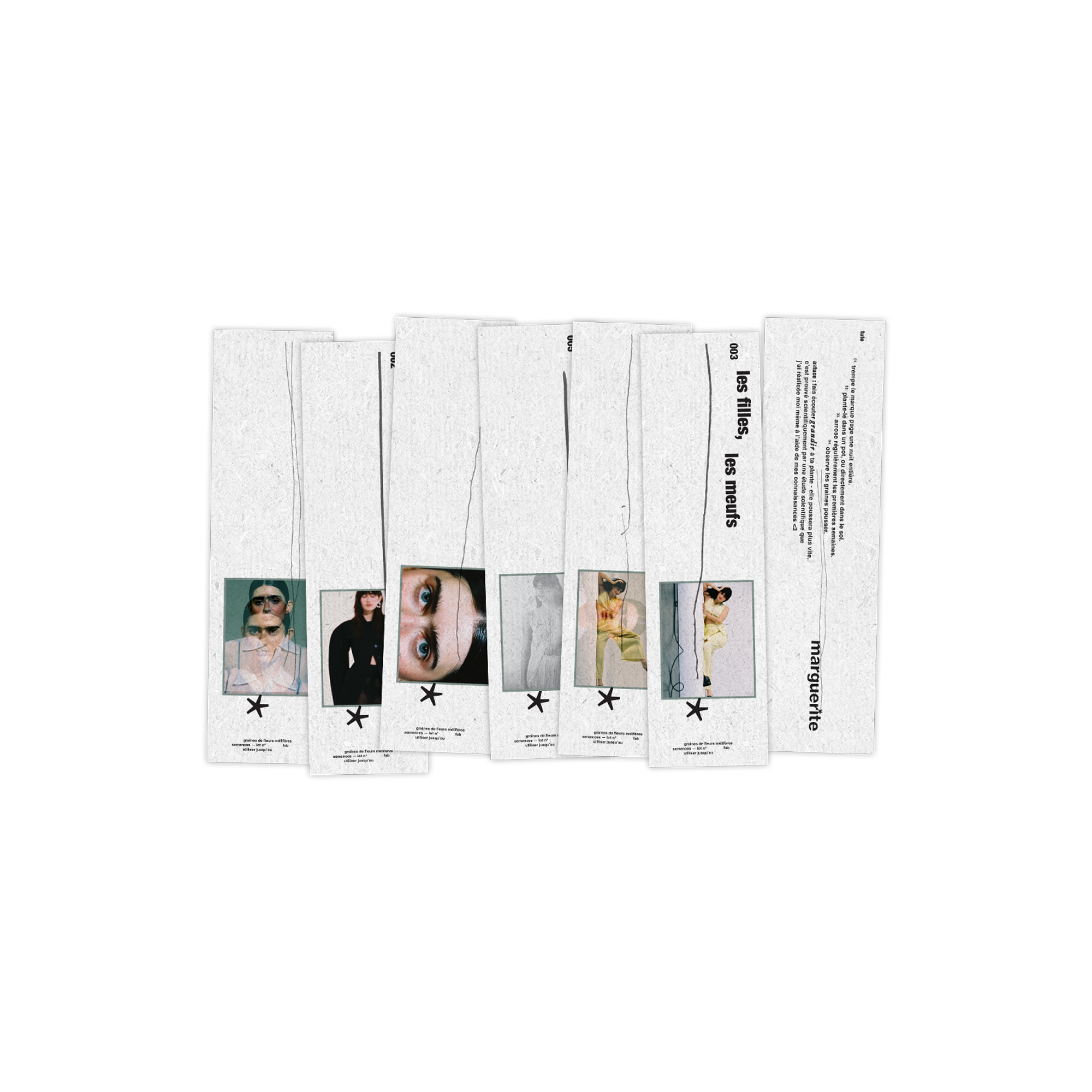 set de marque-pages “grandir“